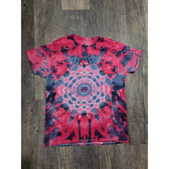 Hanes Tops - Tie Dye Rose Hanes Shirt Women's Size Large